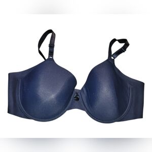 Olga Navy Blue Underwire Bra 42C light padding